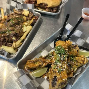 Chopped Beef Brisket Sandwich