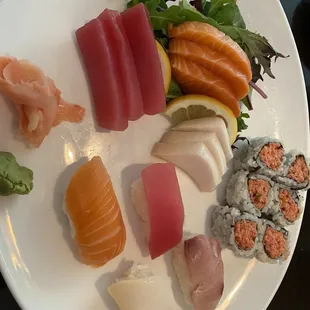 Sushi sashimi combo