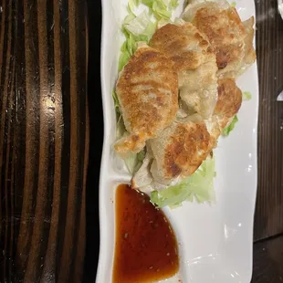 a plate of food