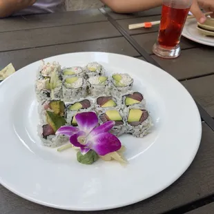 Tuna &amp; Cali roll
