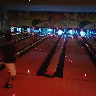 Cosmic bowling