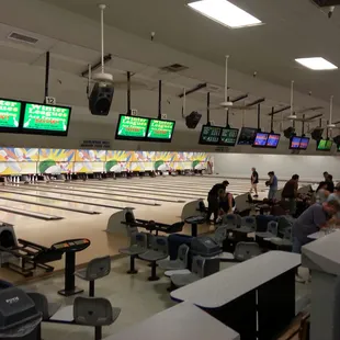 Bowling lanes