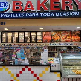 Pacific Bakery storefront. 10/10/2023