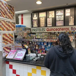 Pricing on their delicious fruit cake as of 2/14/25, no need to preorder, they keep making it fresh.