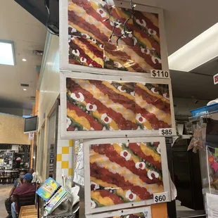 Prices now, the small one is $35 and they do have slices for $4. So worth it!!!!