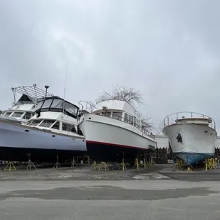 Fresh bottom coat w prop and drive coatings