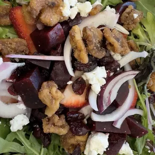 Strawberries Beets Salad