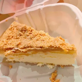 Zanze Cheesecake (yes Zanze is closed; but I think they still sell to restaurants which is why we got a slice to-go.)