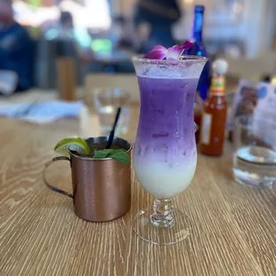 Island mule and Hawaiian Butterfly