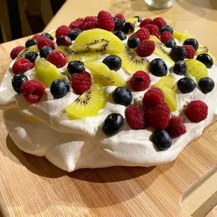 Golden kiwis and berries from my latest box