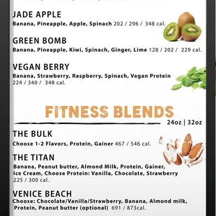 Green Blends and Fitness Blends