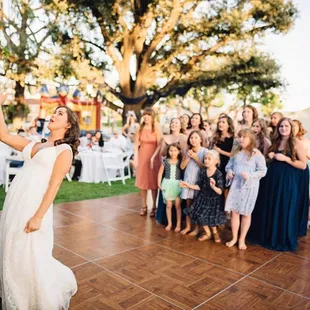 A wedding we hosted in our Main Quad area. The quad is also a great area to use as a breakout space for receptions, picnics, etc...