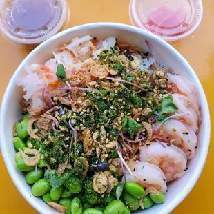 Make your own bowl with one protein
