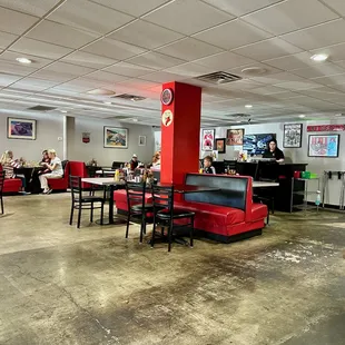 Part of the seating.