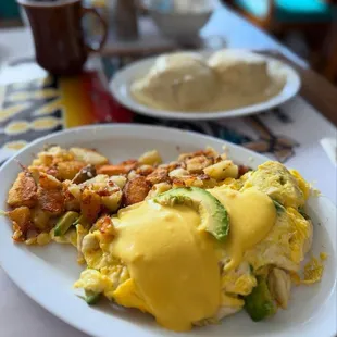 Bacon Avocado Omelette