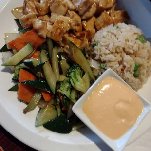 Hibachi chicken - excellent