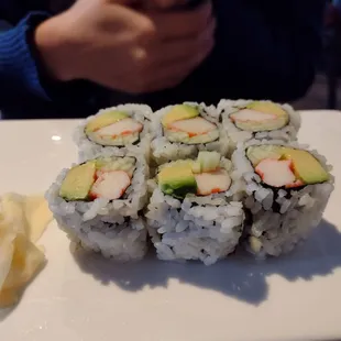 Avocado roll - decent
