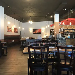 Pacific East&apos;s new renovation of the dining area is very nice! (Taken at noon on a Monday)