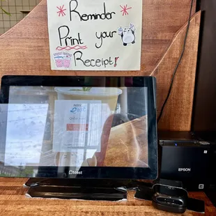 Ordering kiosk