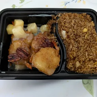 Crispy walnut shrimp