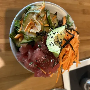 Poke 38 Bowl Without Ginger