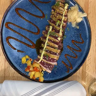 Pistachio Crusted Seared Ahi