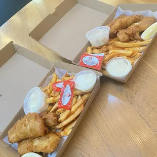 fish and chips, seafood, food, fish