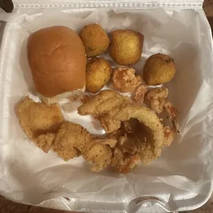 chicken wings and fried chicken, food