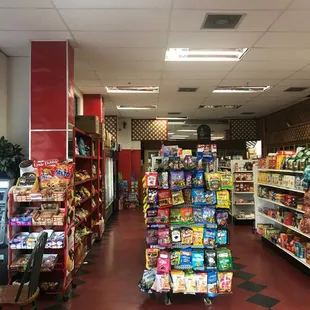 a grocery store with a variety of products