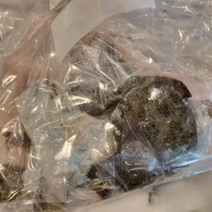 Fresh Halibut ($18.95/lbs) pieces leftover from making sashimi filets. 6/30/2022