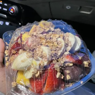 Açaí bowl, no coconut