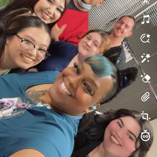 My group on graduation day