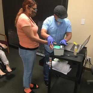 Pacific Health Education will include your fingerprinting (livescan) in the classroom for you, your Physical and your TB test.