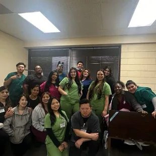 My group on graduation day