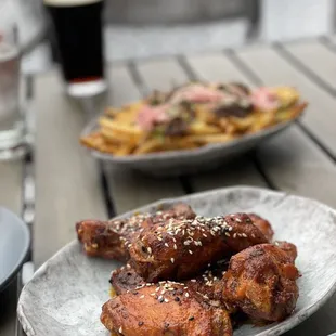 Garlic Chile Sauce Wings ($7 during Happy Hour)