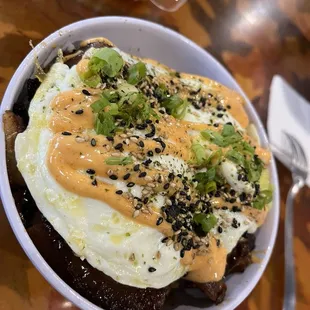 If you like Pork Belly get the Hula Bowl