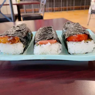Portuguese Sausage Musubi