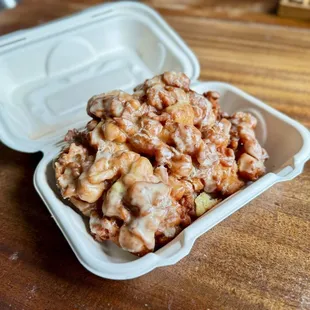 Apple fritter!