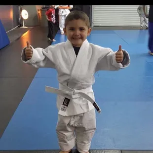 The newest young judoka
