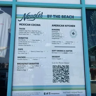 Menu (August 2024)
