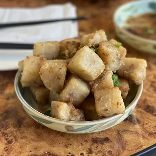 Turnip Cake in XO Sauce