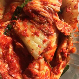 Exceptional kimchi with no MSG! Ono!