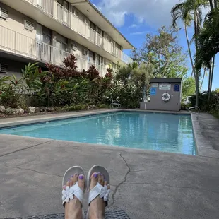 Poolside