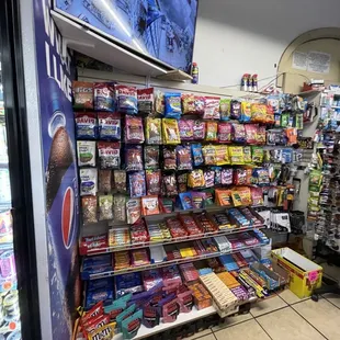 a variety of snacks and snacks