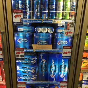 Beer section - Coldest freezer coolers in town