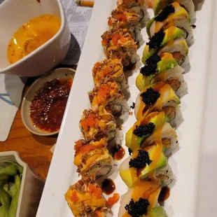Delicious sushi