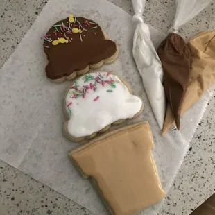Cookie decorating kit from you made this for me