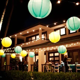 Lanterns and Cafe Lights