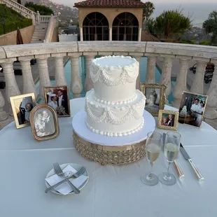 Our perfect, vintage-inspired cake!