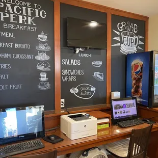 Permanent menu (looks like it hasn't changed for a year)